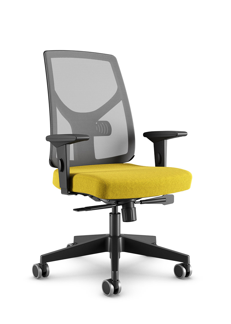 3 47101 47201 47301 Syncron SL Nylon Preto Tela Velo Cinza e Grid Amarelo