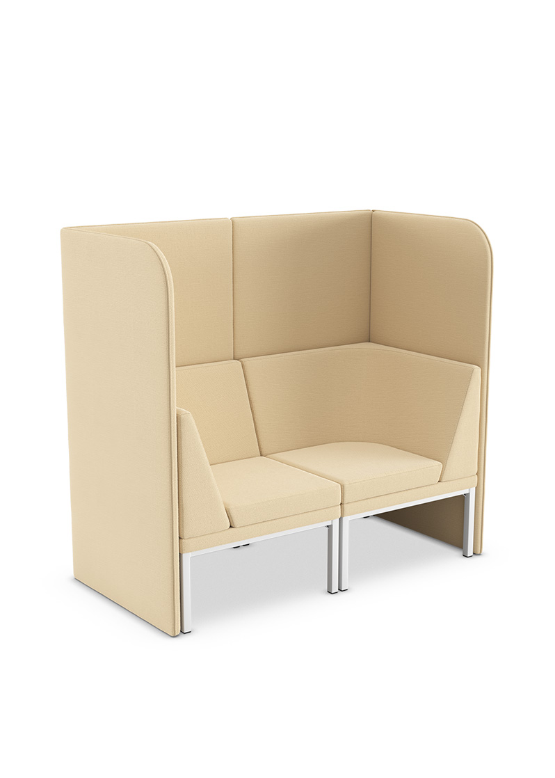 TALK duplo highback bege