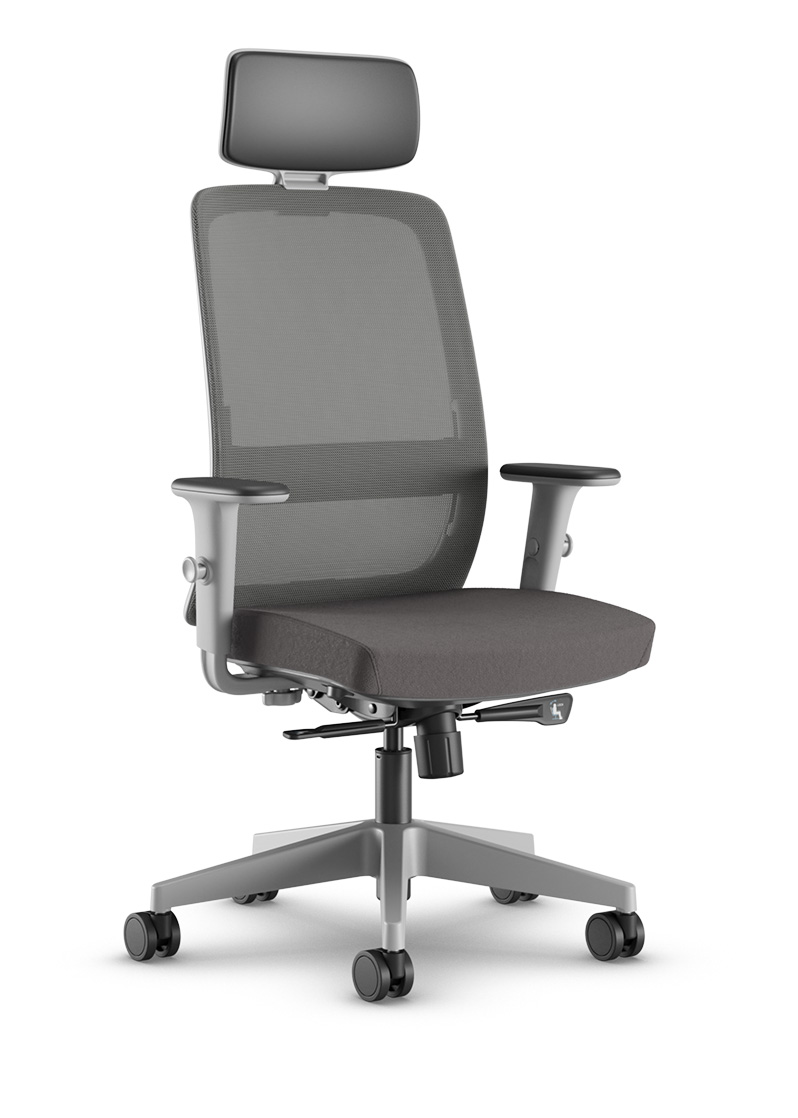 VELO presidente AC encosto tela base aluminio